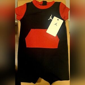Jordan Baby Onsie Romper 6 Months NEW
